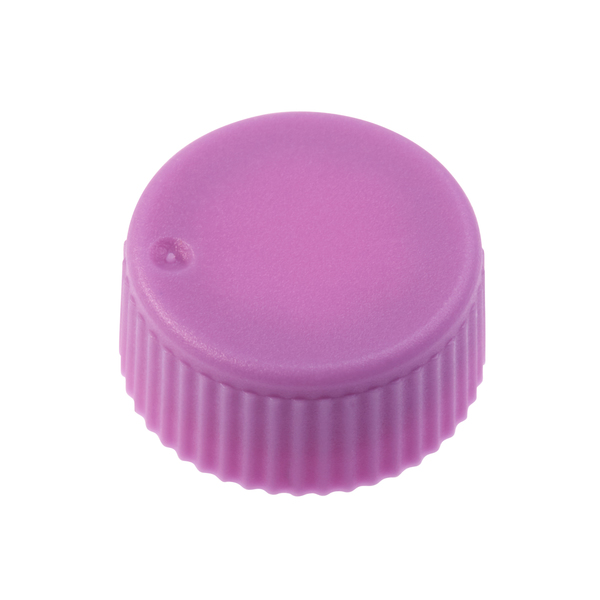 Celltreat CAP ONLY, Purple Screw Top Micro Tube Cap, O-Ring, Opaque, Non-sterile 230841P